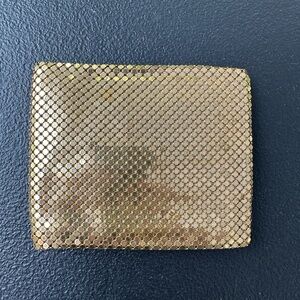 Whiting & Davis Gold Mesh Wallet